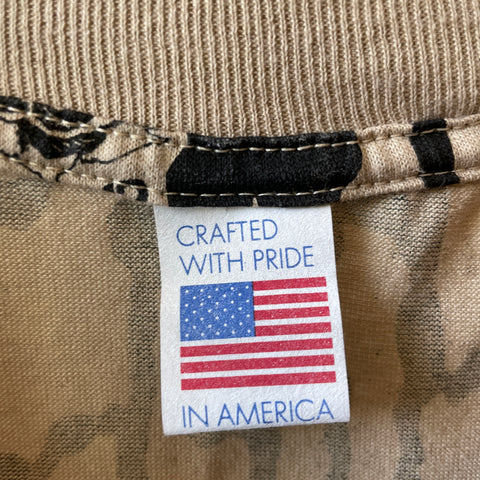 80’s Camel Camo Tee - Large