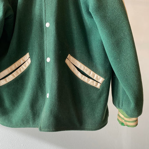 50’s Reversible Satin Jacket - Medium