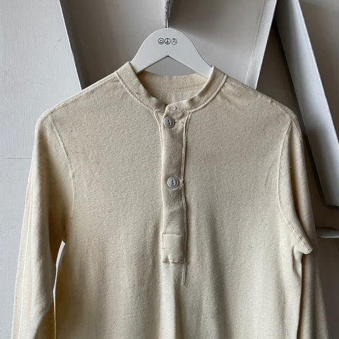 50’s Wool Military Henley - Small