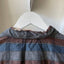 60’s Thrashed Plaid Loop Collar - Small