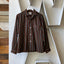 60’s Loop Collar Flannel - Medium