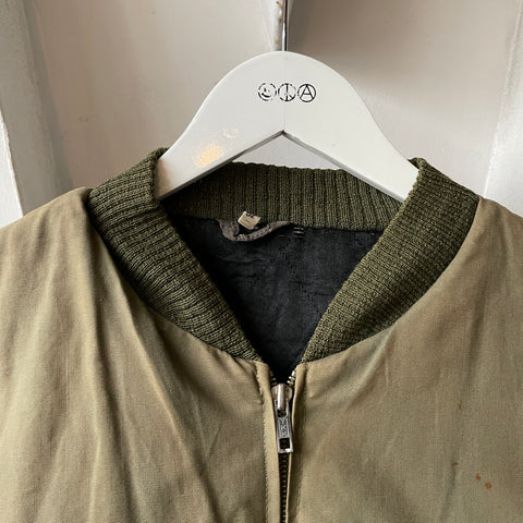 80’s Military Tanker Jacket - Large