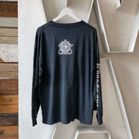 90’s Corrosion Of Conformity Long Sleeve Tour Tee - XL