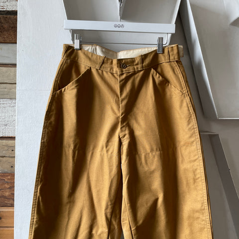 60’s Heavy Cotton Hunting Pants - 30” x 27”