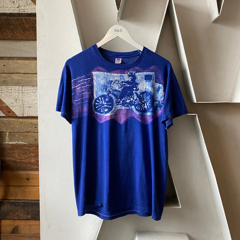 80's Batik Bike Bus Tee - Large