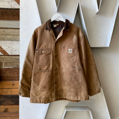 70’s Carhartt Chore Coat - Large