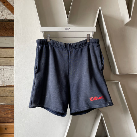 90’s Wilson Faded Cotton Shorts - Medium