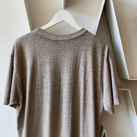 80's Paper Thin Army Tee - XL