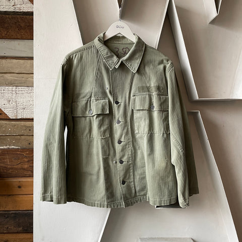 WW2 HBT 13 Star Field Jacket - Medium
