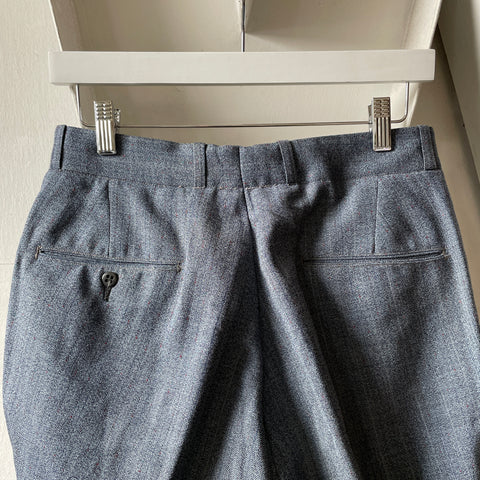 60’s Tailored Trousers - 28” x 31”