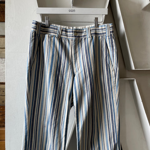 60’s Striped Italian Trousers - 31” x 26”