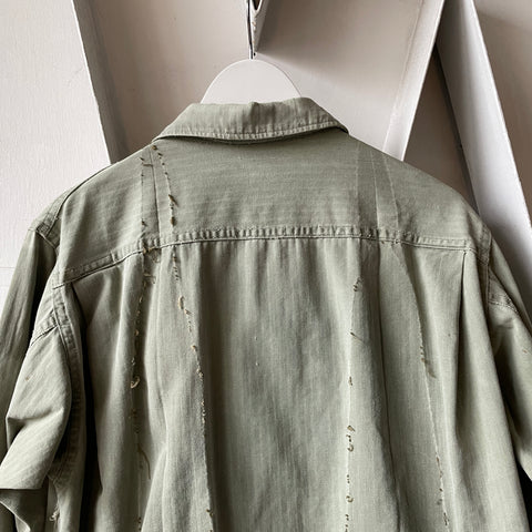 WW2 HBT 13 Star Field Jacket - Medium
