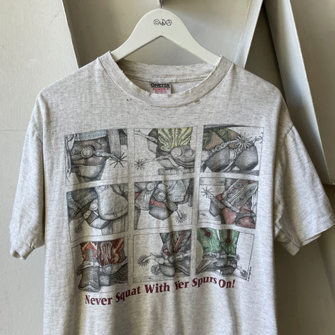 90’s Spur Squattin Tee - Large
