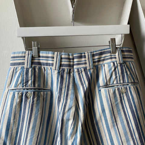 60’s Striped Italian Trousers - 31” x 26”