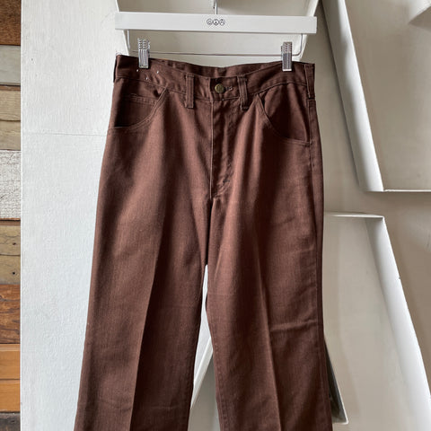 70’s Lee Rider Boot Cut Flares - 28” x 28”