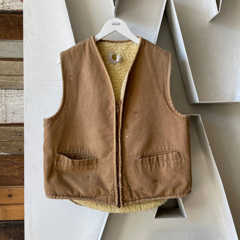70’s Carhartt Sherpa Vest - Large