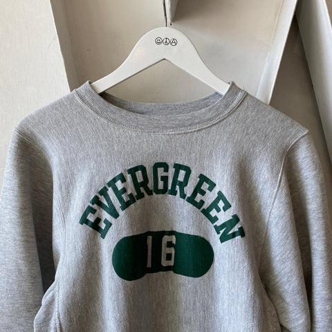 80's Evergreen Reverse Weave - Small