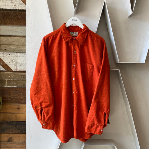 60's Woodsman Button Up - XL