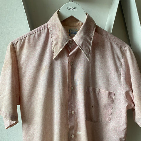 60's Penney's Towncraft Button Up - Medium