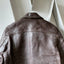 50’s Horse Hide Leather Jacket - Medium