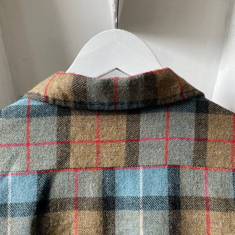 60’s Sears Milliken Wool Loop Collar - Medium