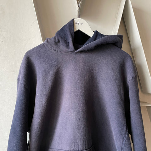 80’s Faded Weave Hoodie - Large