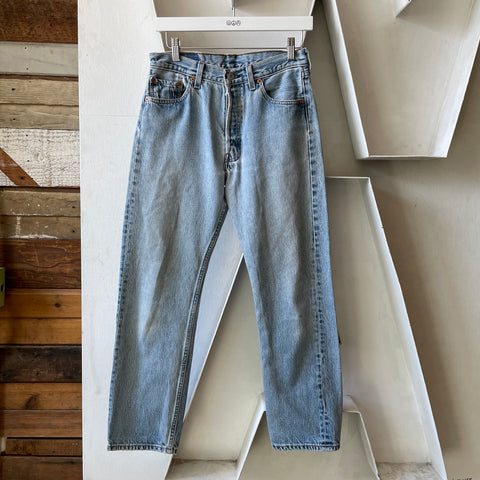 90’s Light Wash Levi’s 501 - 28” x 26.5”