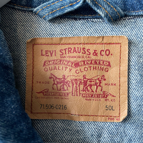80’s Levi’s Type 3 Denim Jacket - XL