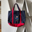 LL Bean Embroidered Boat and Tote - Small