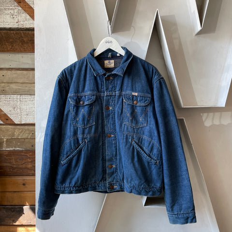 60’s Lined Blue Bell Jacket - Large