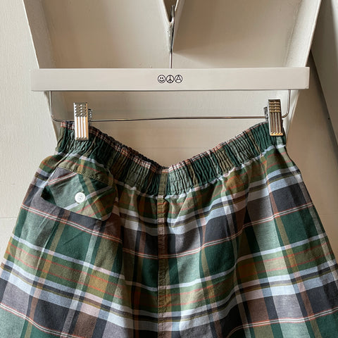 60’s Brent Plaid Shorts - Small