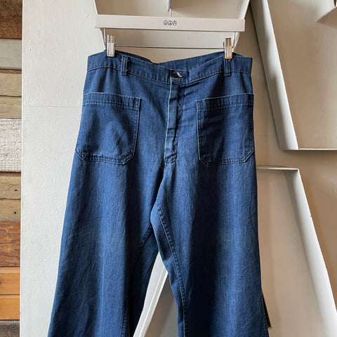 80’s Military Denim Utility Pants - 34” x 31”