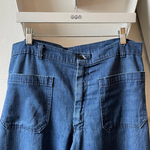 80’s Military Denim Utility Pants - 34” x 31”