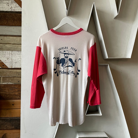 60’s Thrashed Outlaws Raglan Tee - Medium