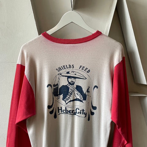 60’s Thrashed Outlaws Raglan Tee - Medium