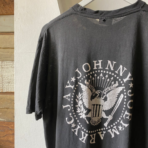 90’s Thrashed Ramones Tee - Medium