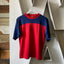 70’s Color Block Football Tee - Medium