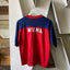 70’s Color Block Football Tee - Medium
