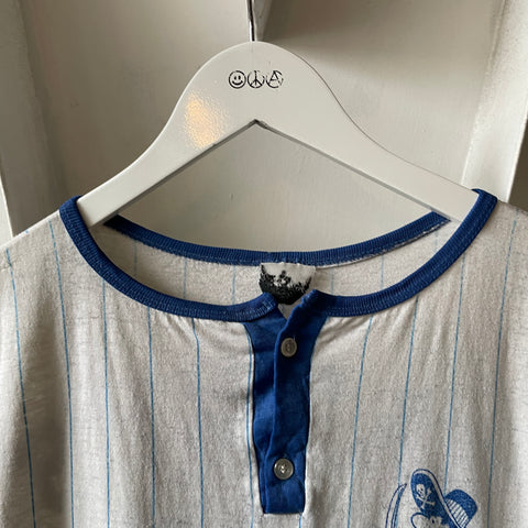 70’s Pinstriped Baseball Tee - Small
