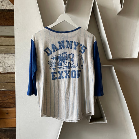 70’s Pinstriped Baseball Tee - Small