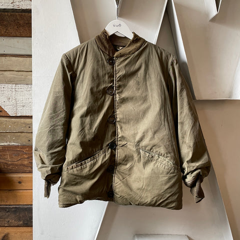 WW2 Field, Pile O.D. Liner Jacket - Small