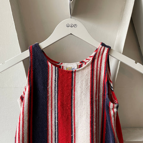 60’s Terrycloth Striped Tank - XXS