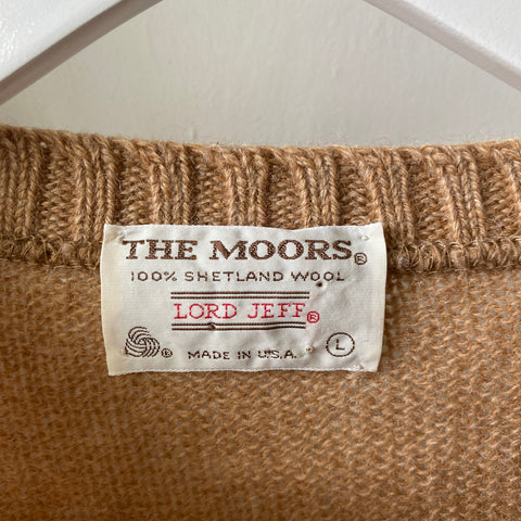 70's Lord Jeff Shetland Sweater - Large