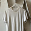 80’s Blank White Tee - Large
