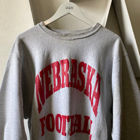 80’s Nebraska Football Reverse Weave - XXL
