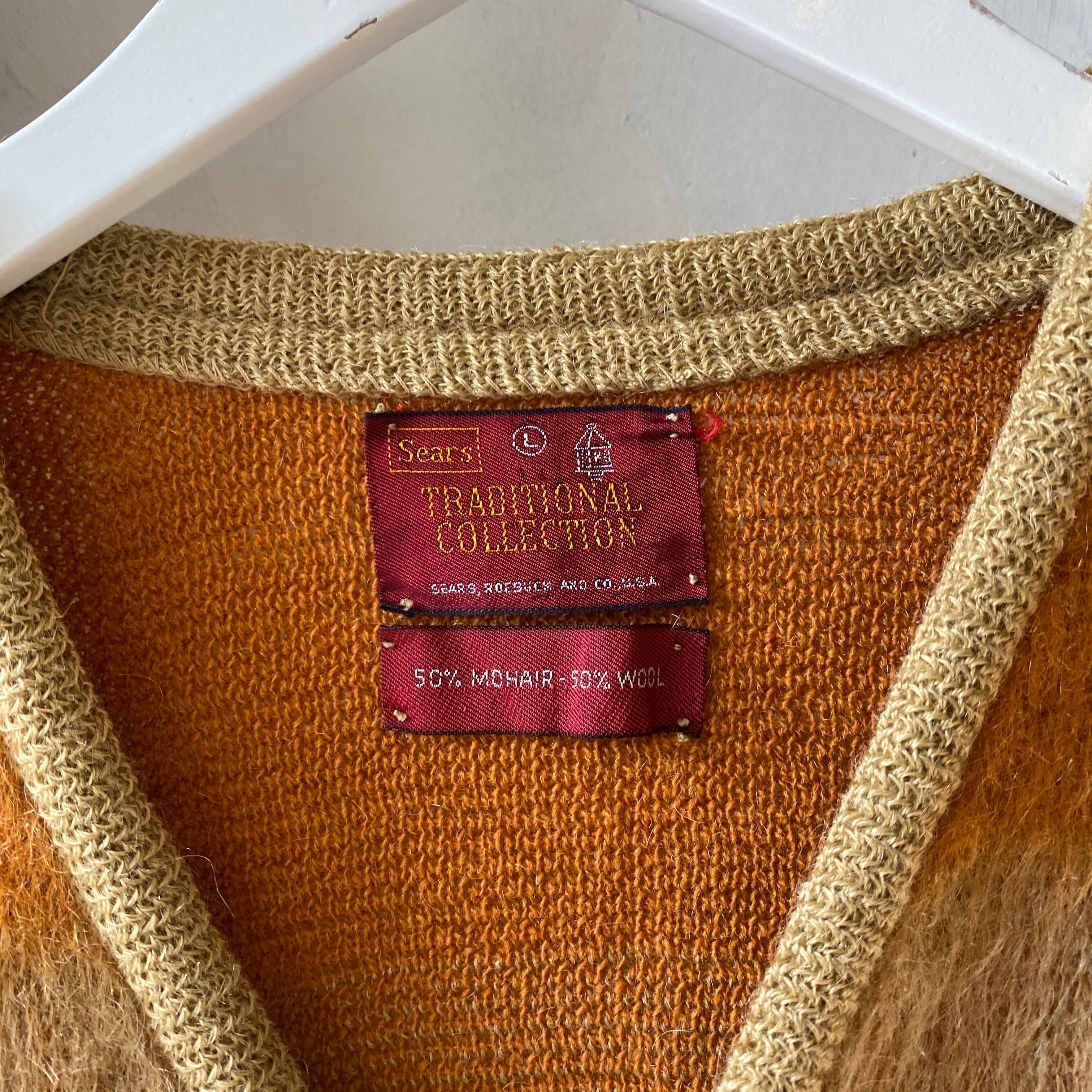60's Sears Mohair Cardigan - Large – Kissing Booth
