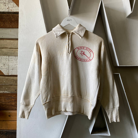 50’s Cardinals Quarter Zip Sweatshirt - Small