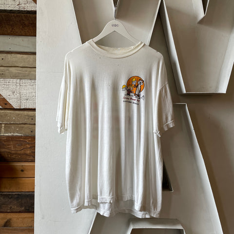 90’s Calvin and Hobbes Daytona Beach Tee - XL