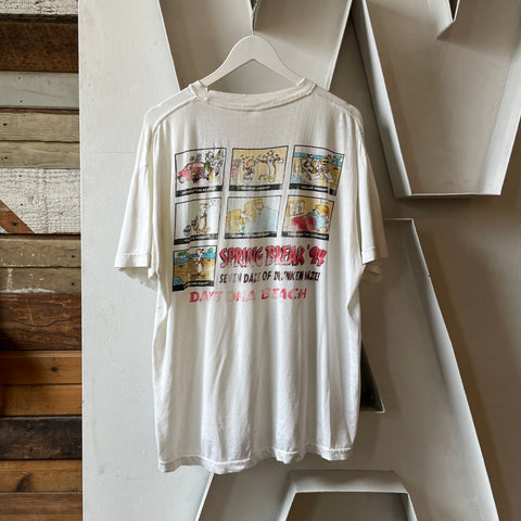 90’s Calvin and Hobbes Daytona Beach Tee - XL
