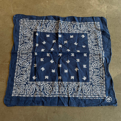 60's Blue Bandana - OS